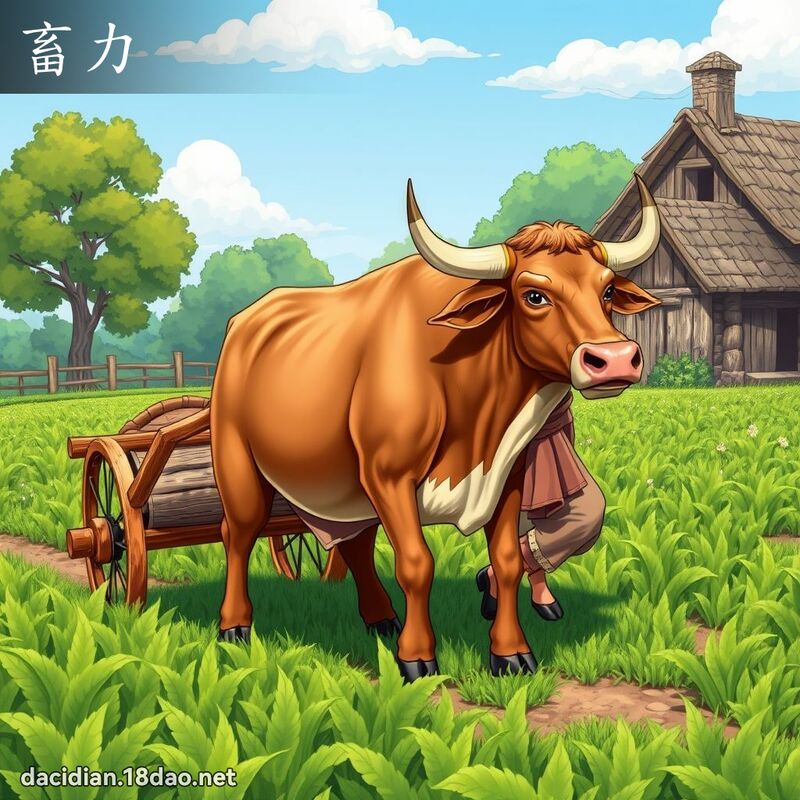 畜力 - 國語大辭典配圖