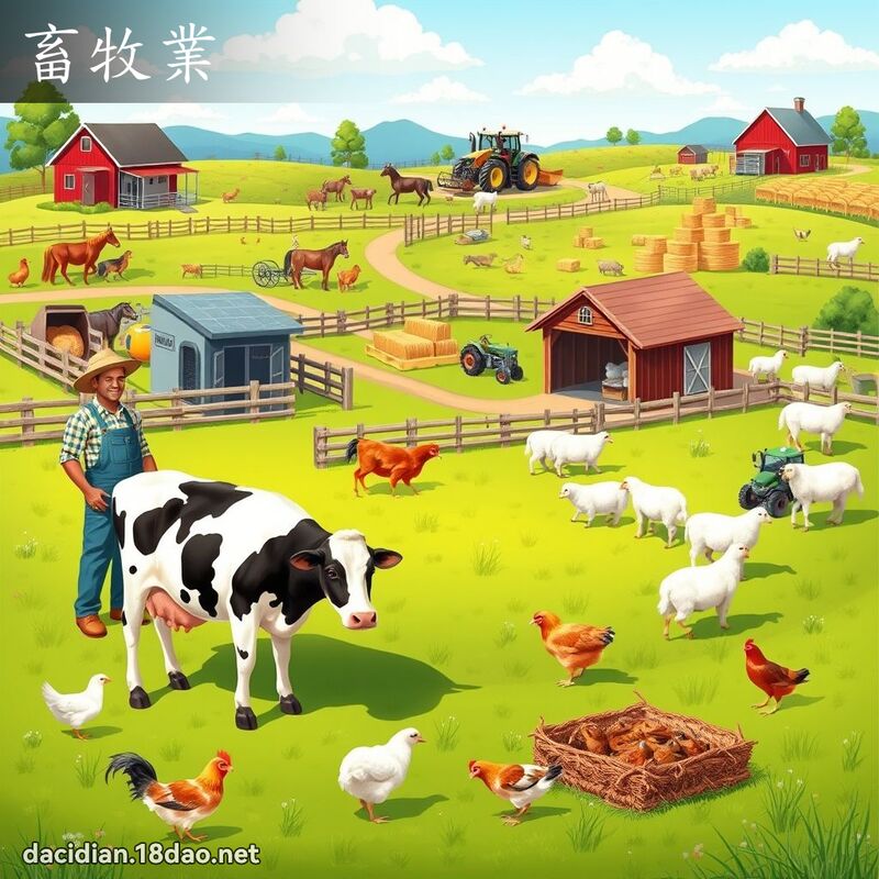 畜牧业 - 国语大辞典配图