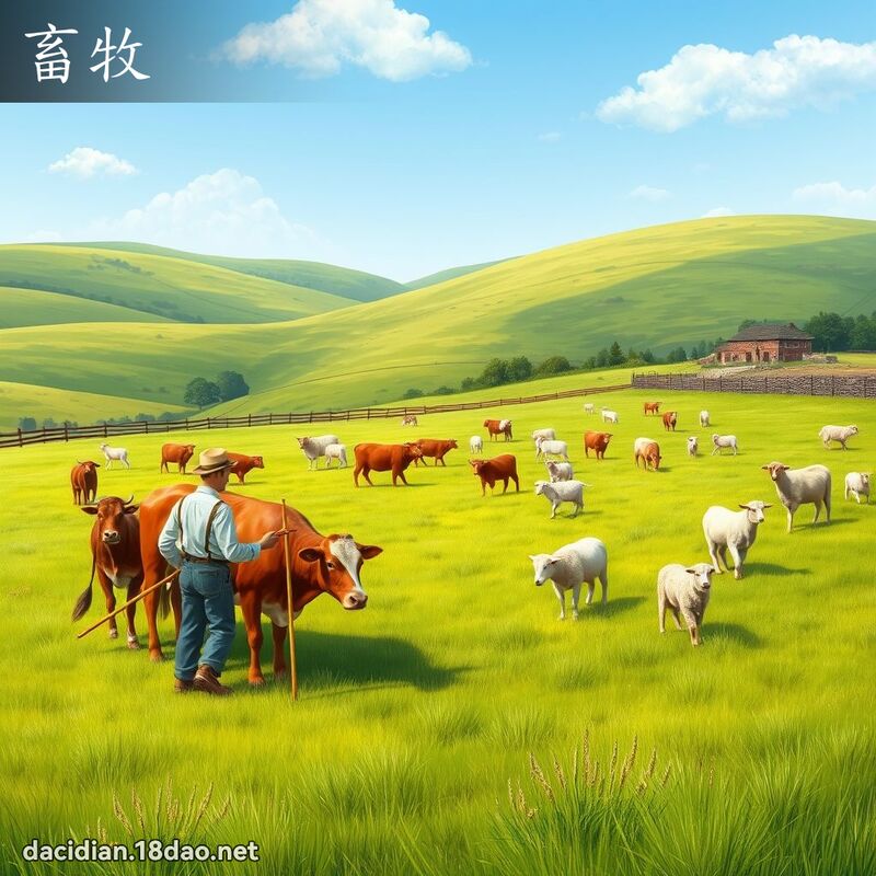 畜牧 - 國語大辭典配圖