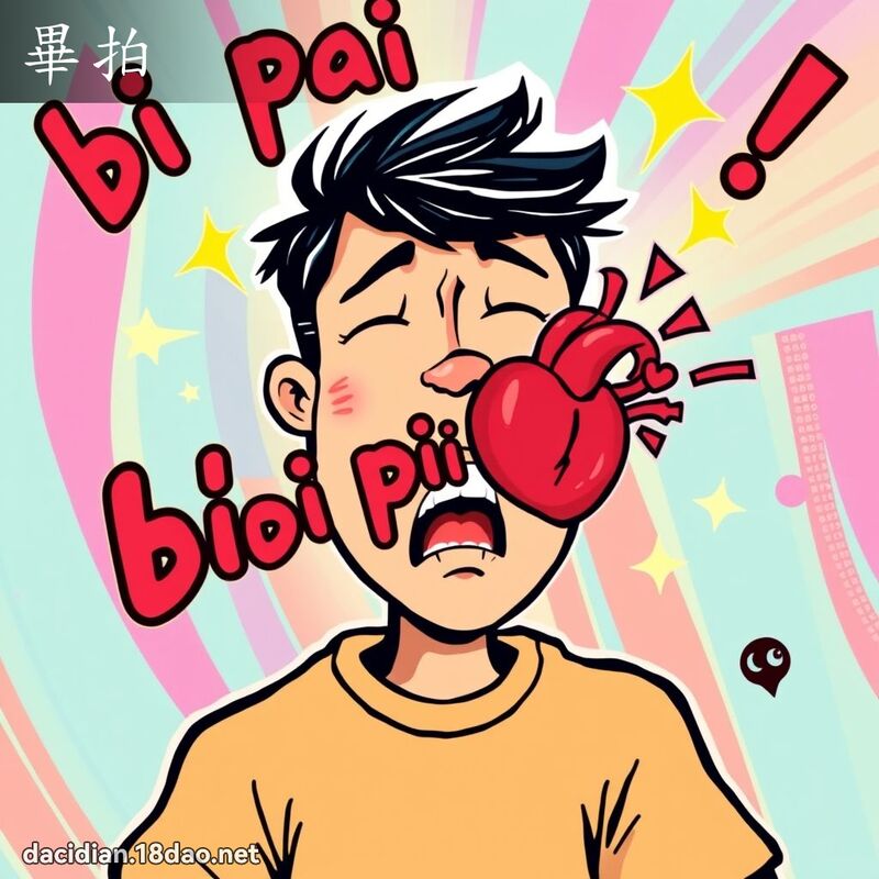 毕拍 - 国语大辞典配图