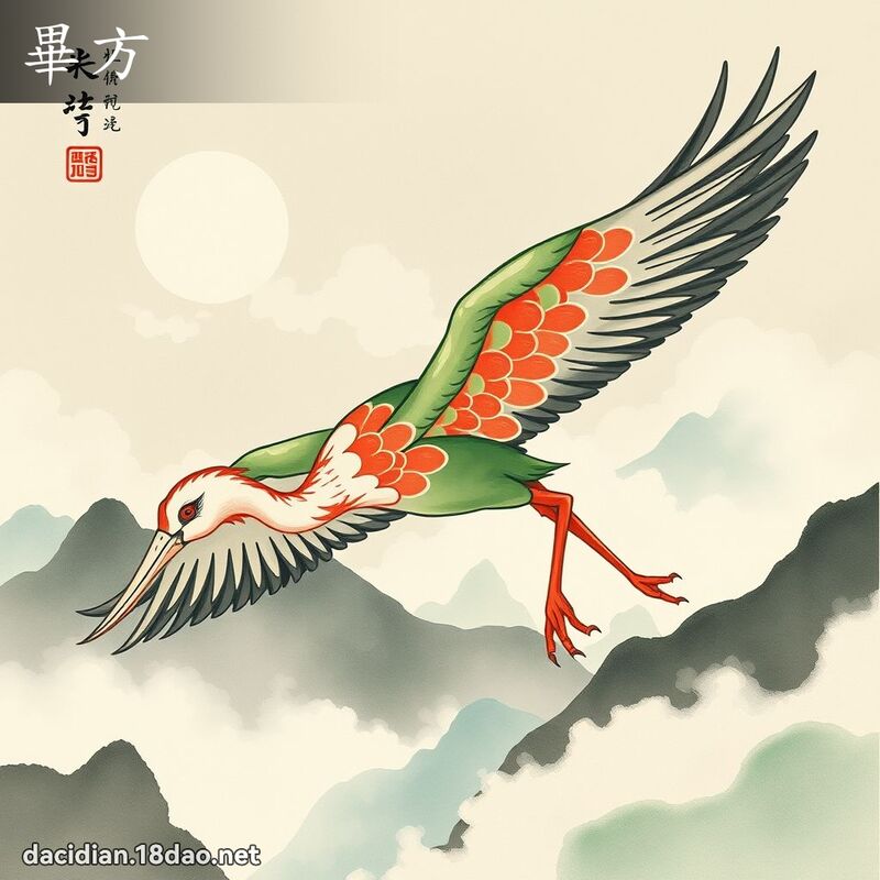 毕方 - 国语大辞典配图