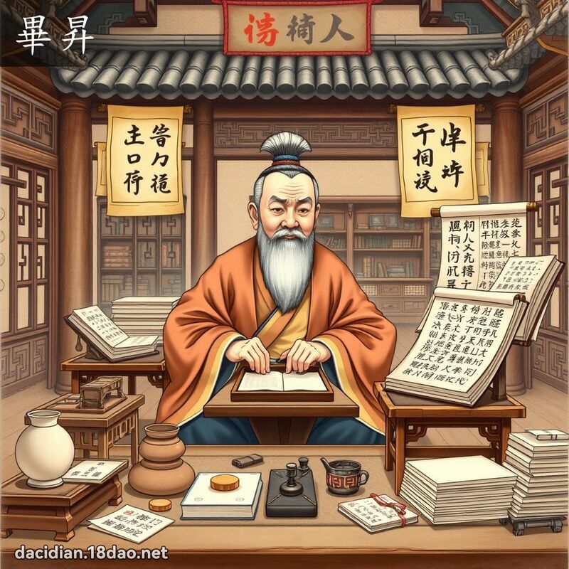 毕昇 - 国语大辞典配图