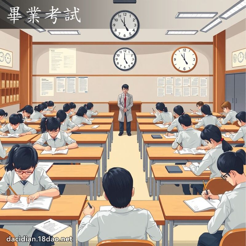 毕业考试 - 国语大辞典配图