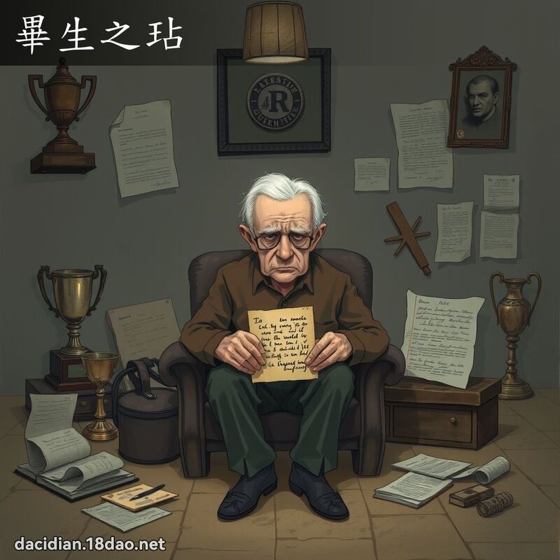 毕生之玷 - 国语大辞典配图