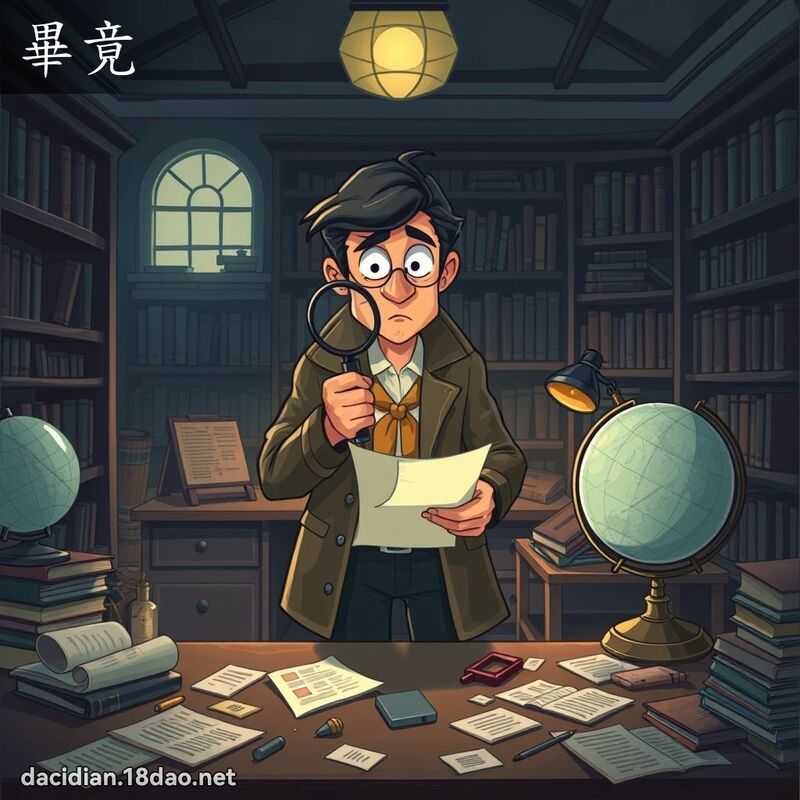 畢竟 - 國語大辭典配圖