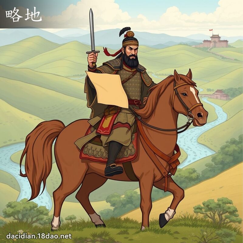 略地 - 国语大辞典配图