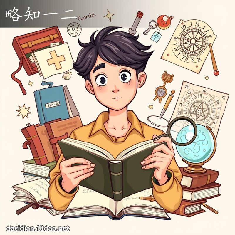略知一二 - 國語大辭典配圖