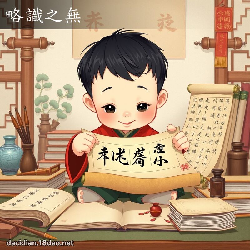 略識之無 - 國語大辭典配圖