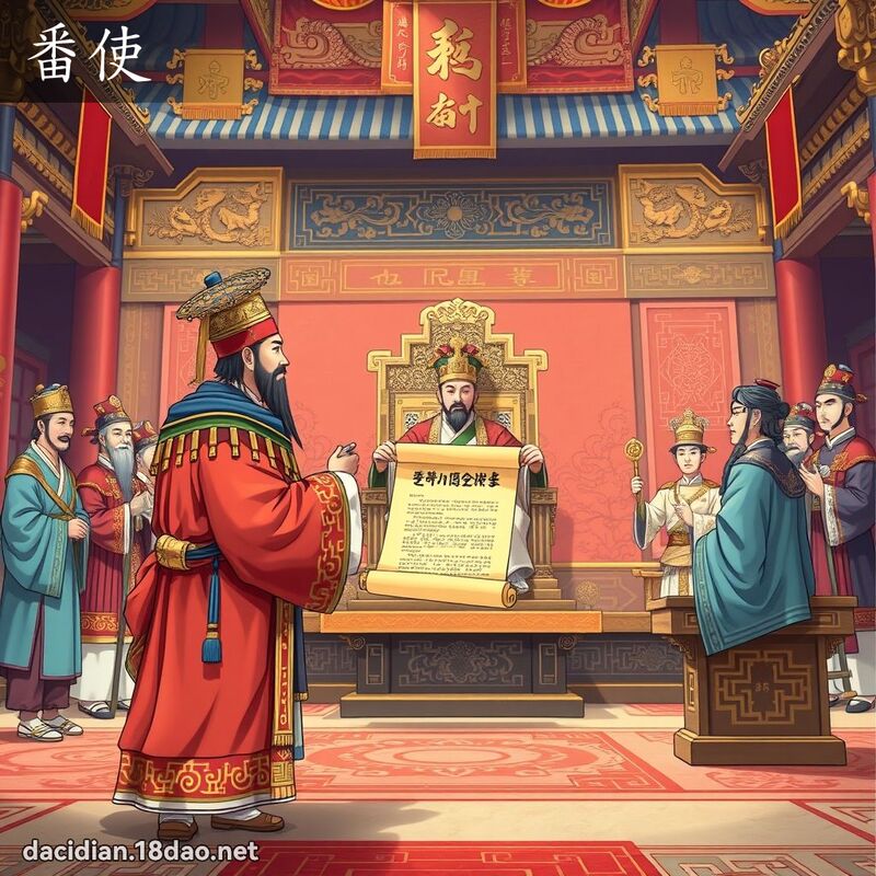 番使 - 国语大辞典配图