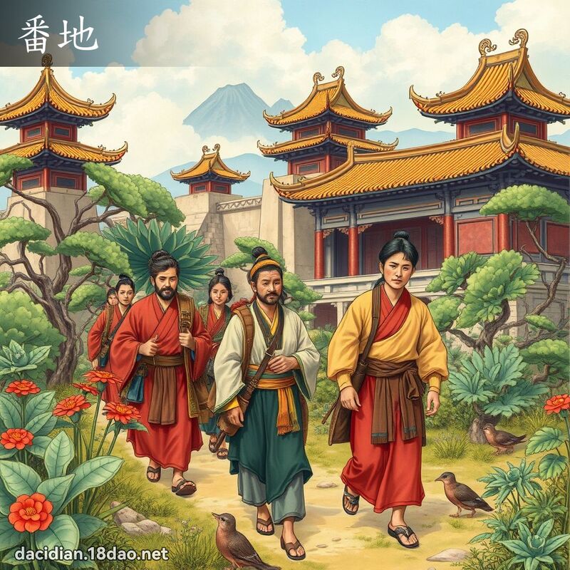 番地 - 國語大辭典配圖