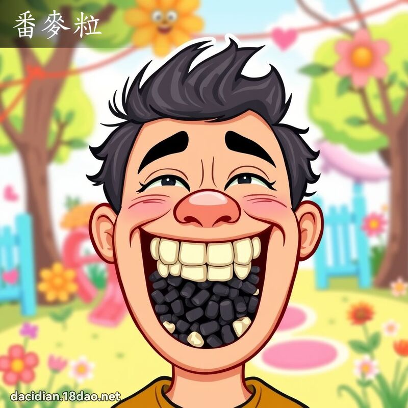 番麦粒 - 国语大辞典配图