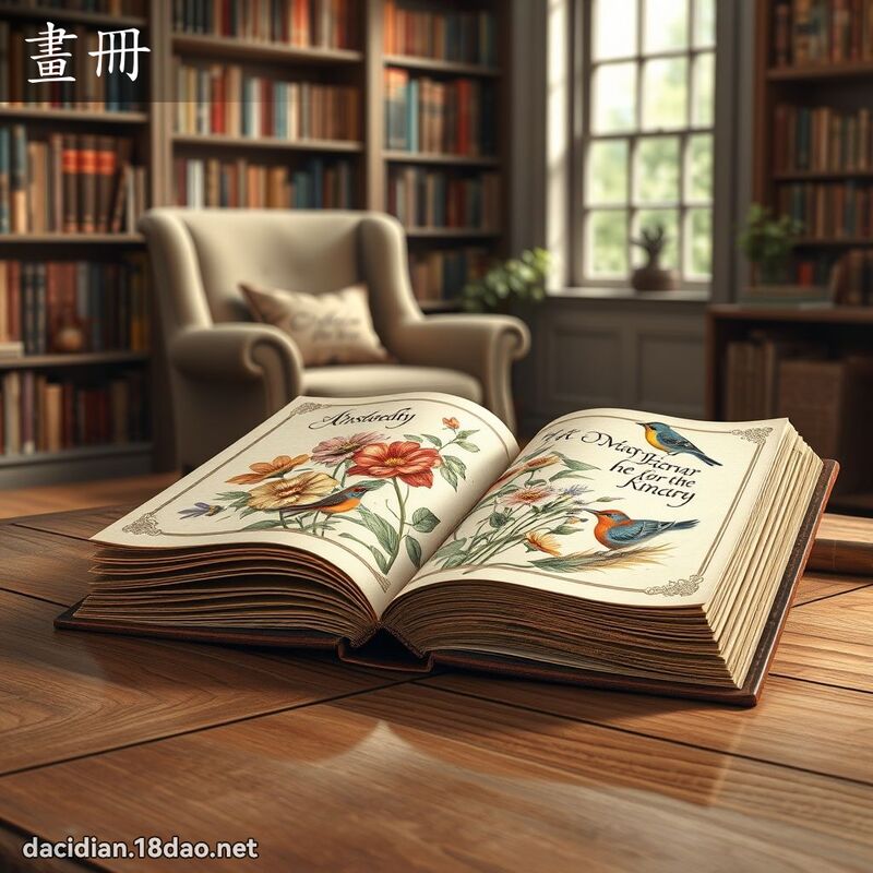 畫冊 - 國語大辭典配圖