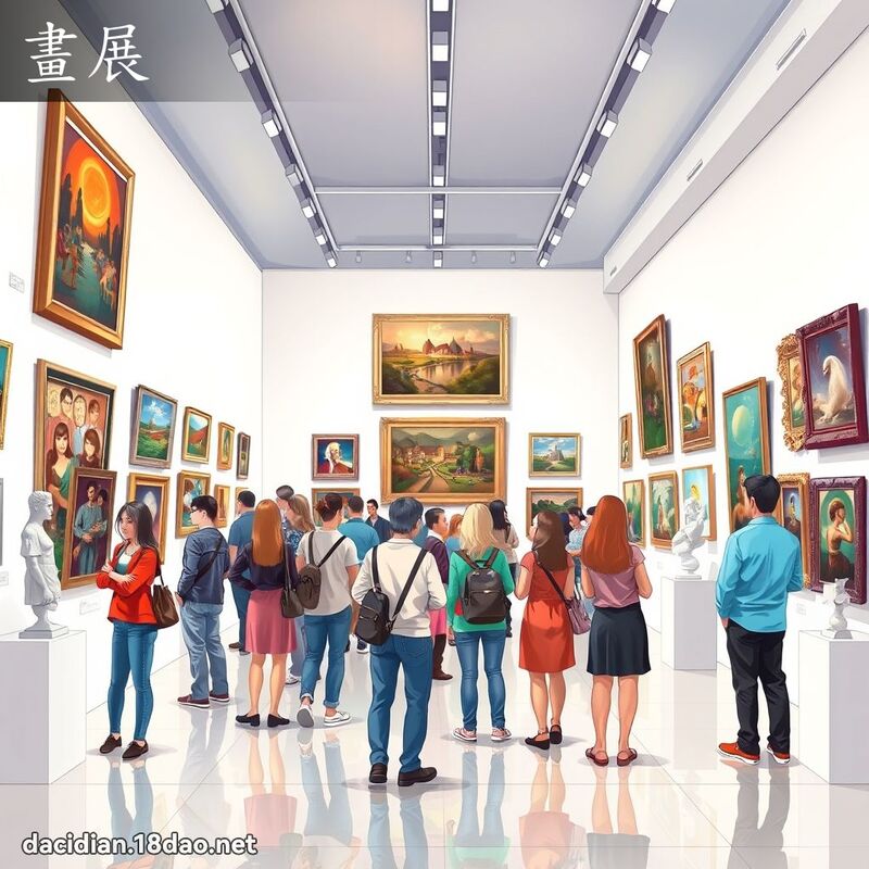 画展 - 国语大辞典配图