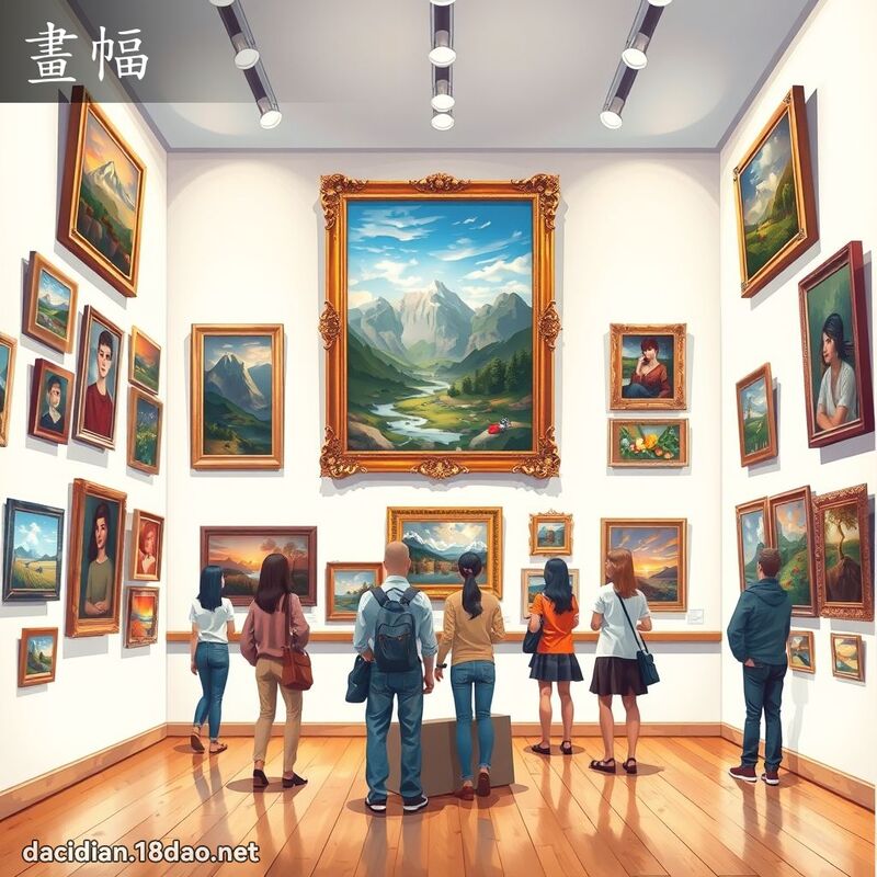 画幅 - 国语大辞典配图