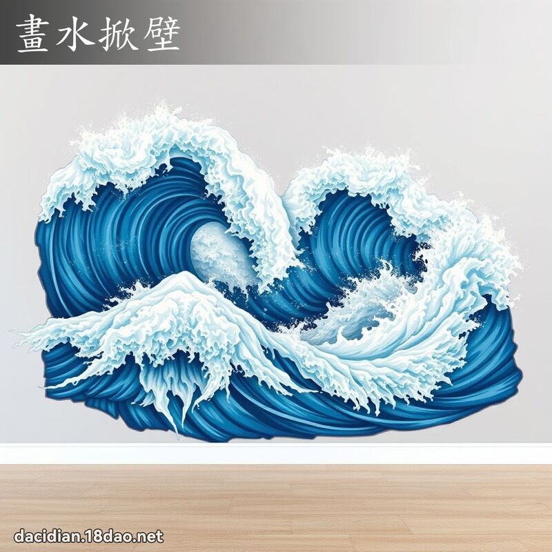 画水掀壁 - 国语大辞典配图