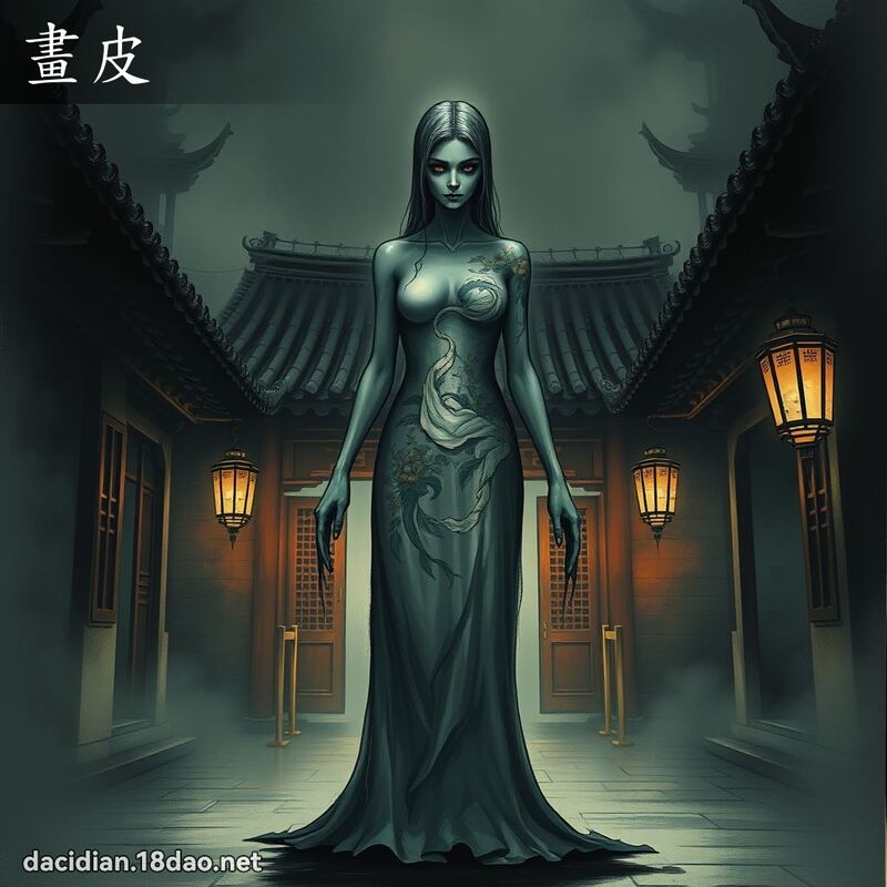 畫皮 - 國語大辭典配圖