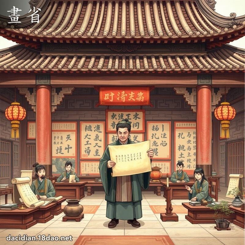 画省 - 国语大辞典配图