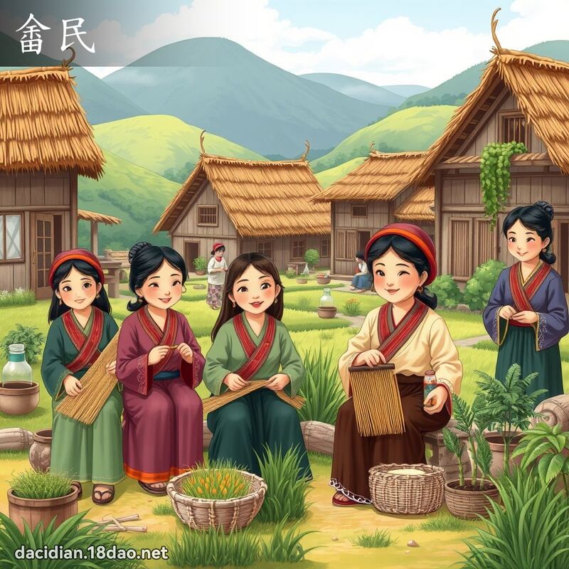 畬民 - 國語大辭典配圖