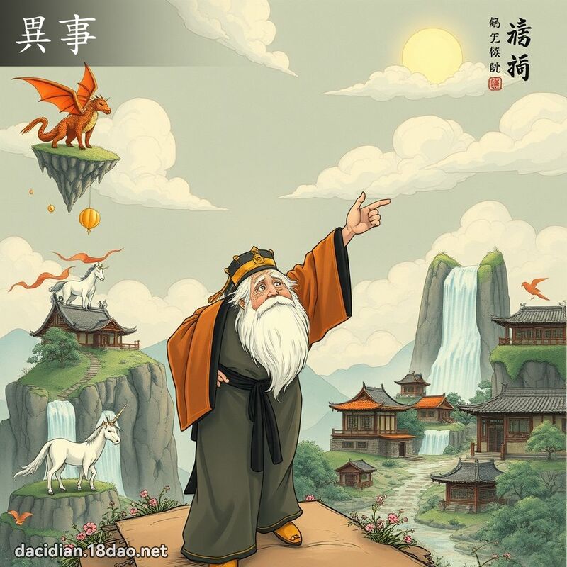 异事 - 国语大辞典配图