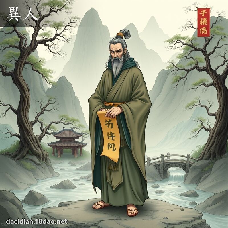 異人 - 國語大辭典配圖