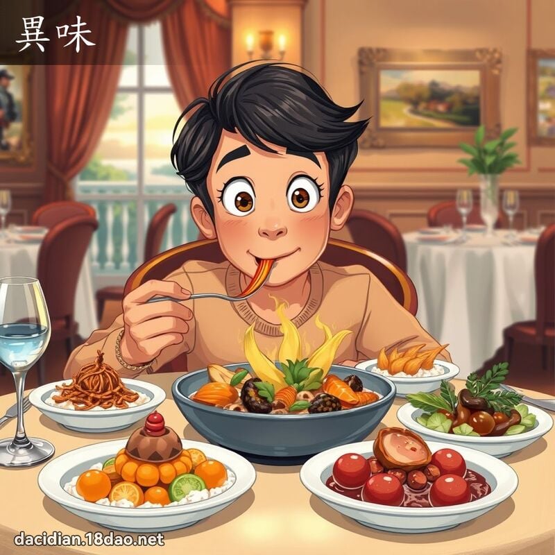 异味 - 国语大辞典配图