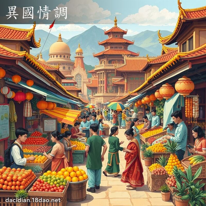 异国情调 - 国语大辞典配图