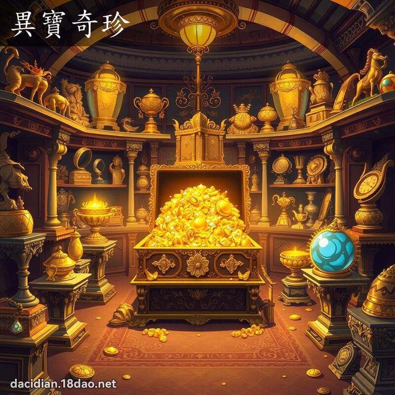 異寶奇珍 - 國語大辭典配圖