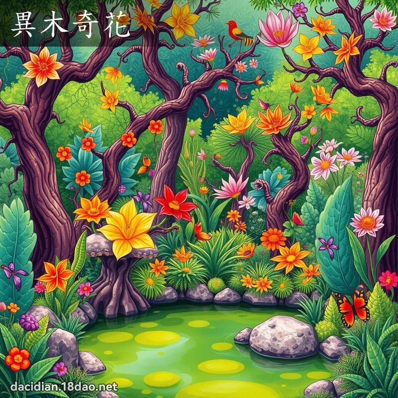異木奇花 - 國語大辭典配圖