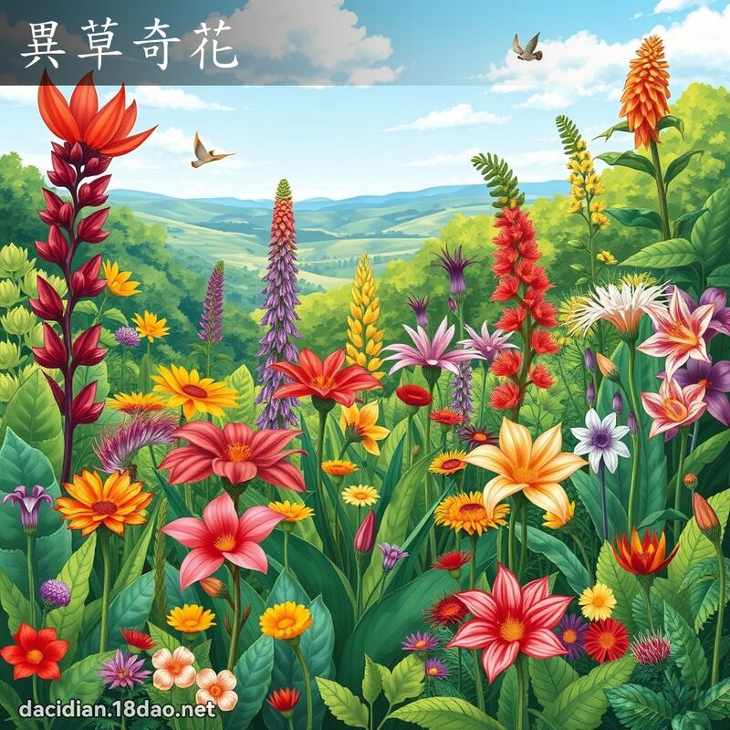 异草奇花 - 国语大辞典配图