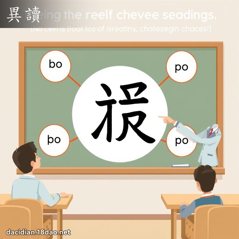 異讀 - 國語大辭典配圖