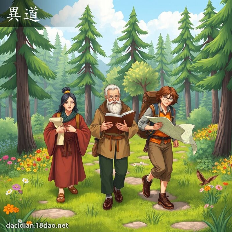 異道 - 國語大辭典配圖