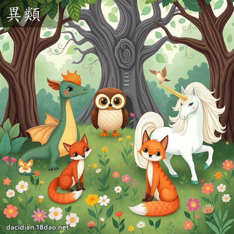 異類 - 國語大辭典配圖