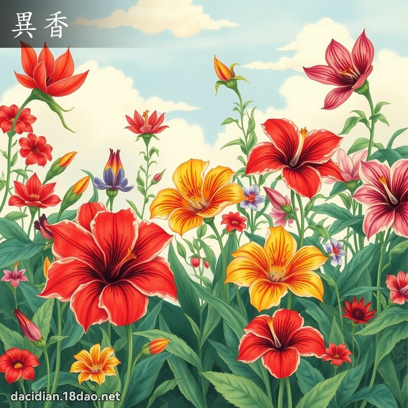 異香 - 國語大辭典配圖