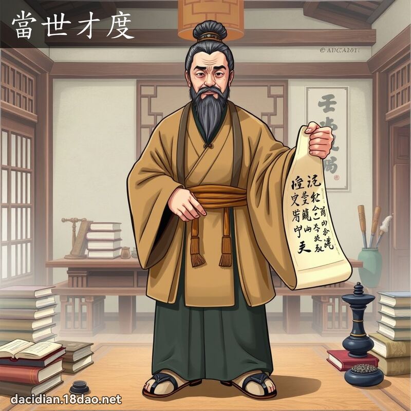 當世才度 - 國語大辭典配圖