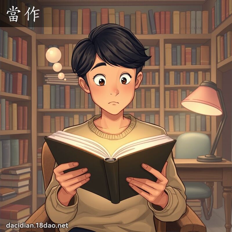 当作 - 国语大辞典配图