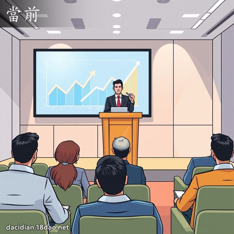 當前 - 國語大辭典配圖
