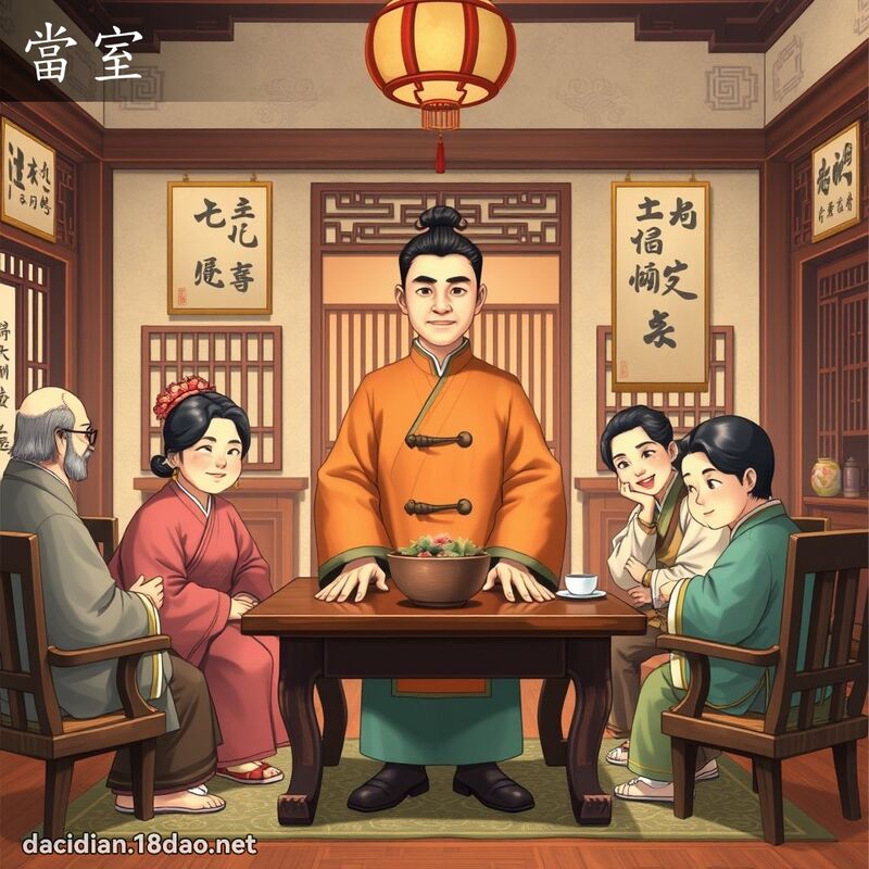当室 - 国语大辞典配图