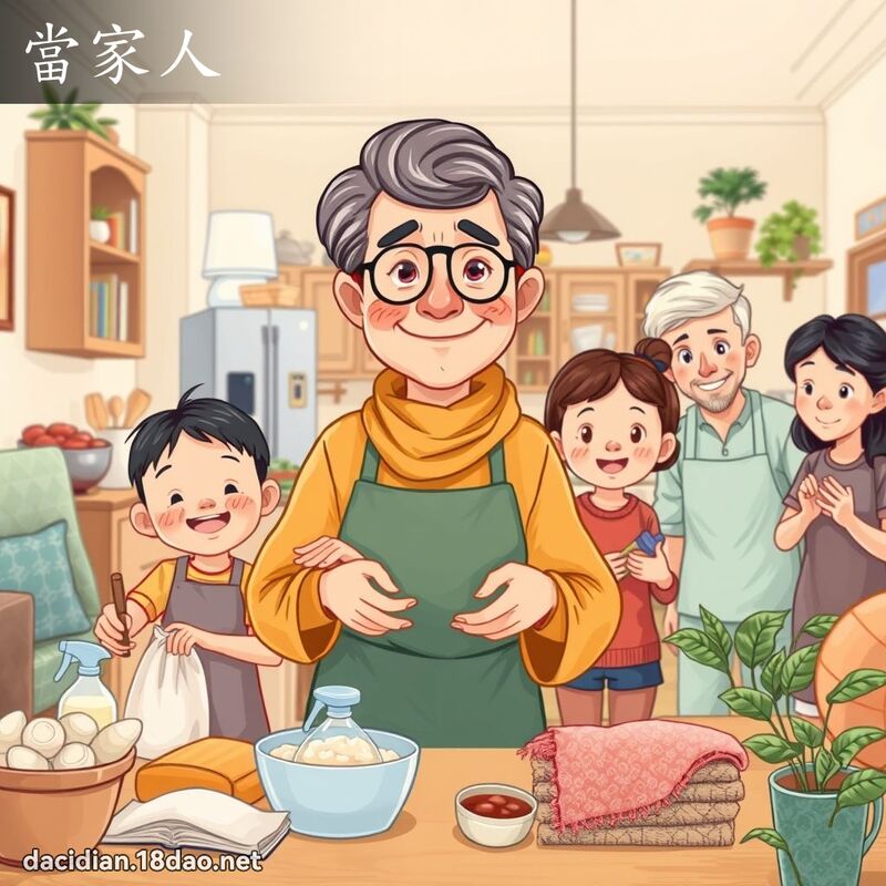 當家人 - 國語大辭典配圖