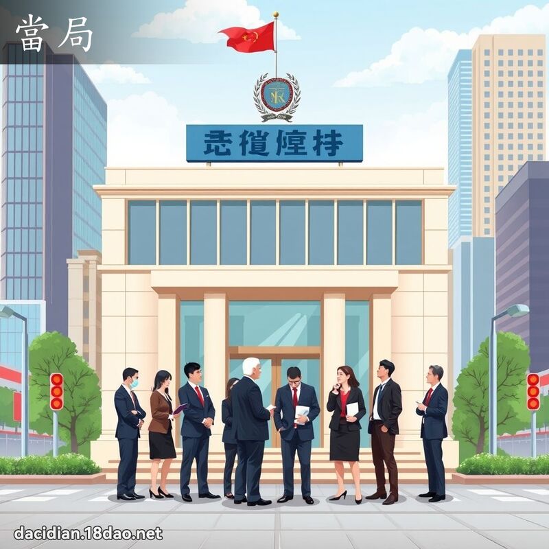 當局 - 國語大辭典配圖