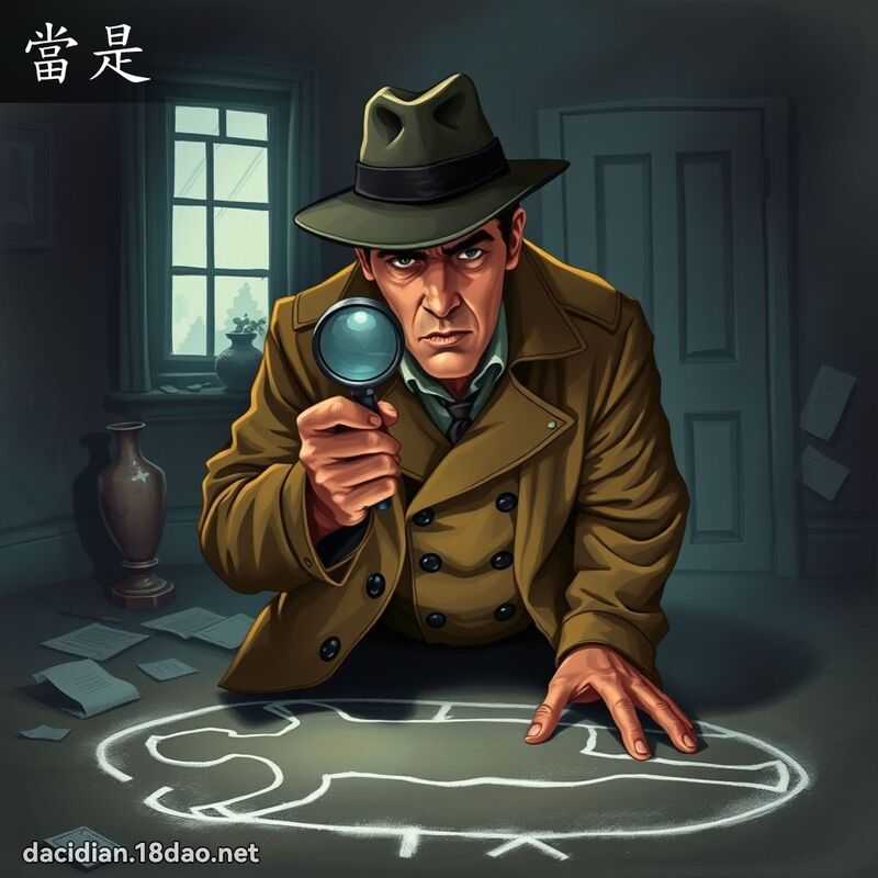 当是 - 国语大辞典配图