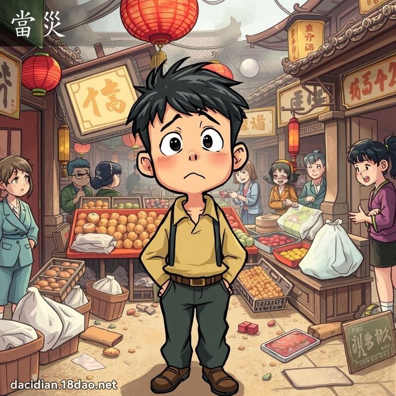 当灾 - 国语大辞典配图