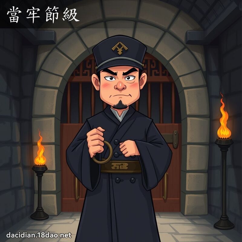 当牢节级 - 国语大辞典配图