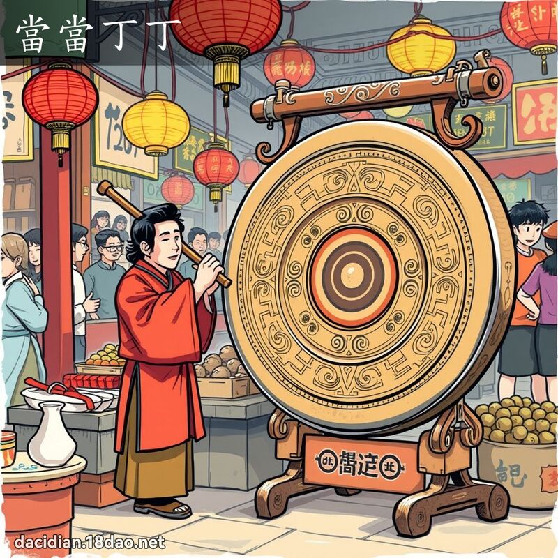 當當丁丁 - 國語大辭典配圖