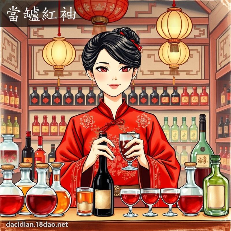 當罏紅袖 - 國語大辭典配圖