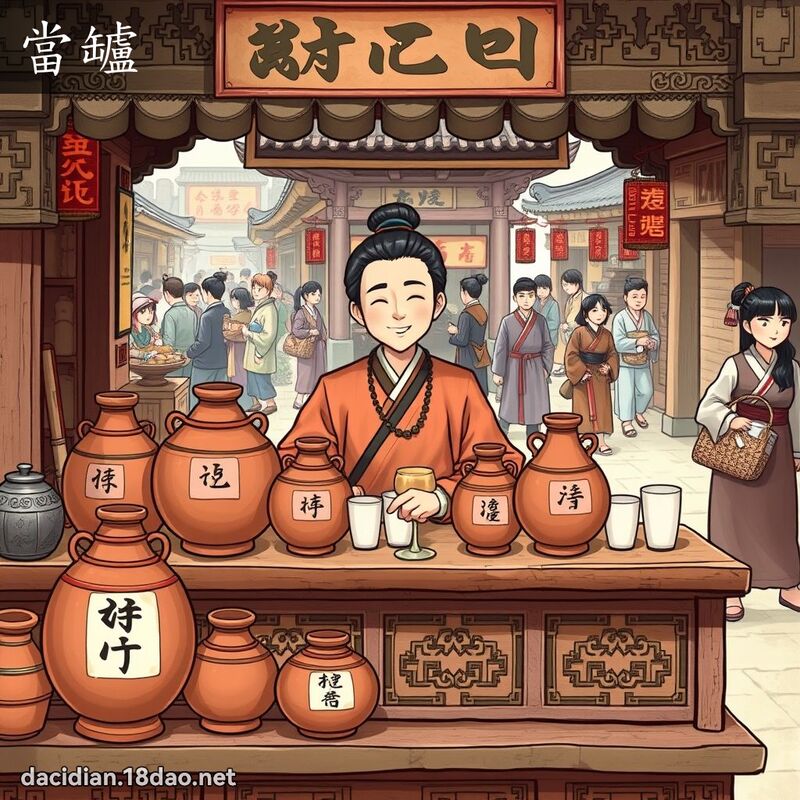 当罏 - 国语大辞典配图