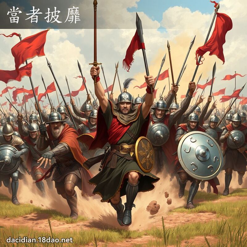 当者披靡 - 国语大辞典配图