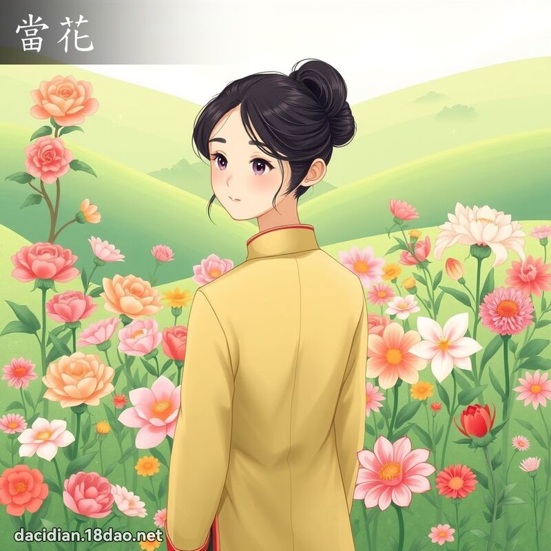 當花 - 國語大辭典配圖