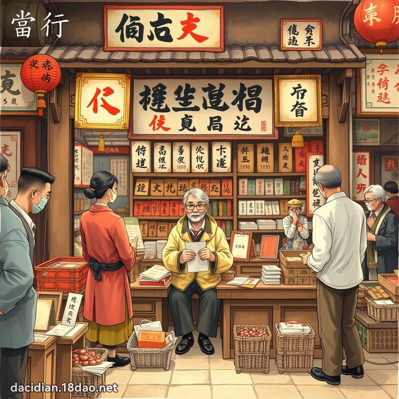 當行 - 國語大辭典配圖