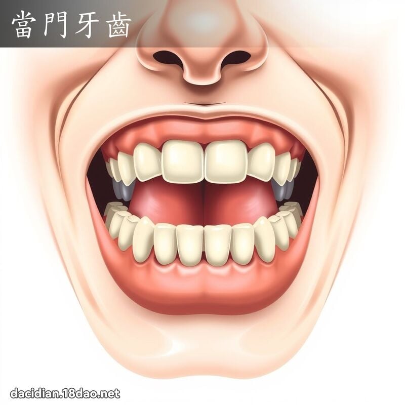 當門牙齒 - 國語大辭典配圖