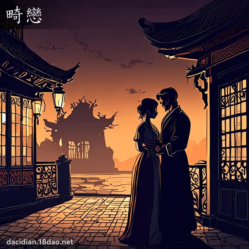 畸戀 - 國語大辭典配圖